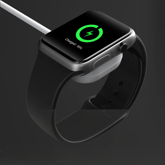 Indukční nabíječka pro Apple Watch, bílá