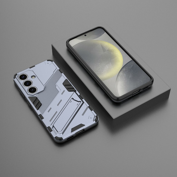 Pouzdro pro Samsung Galaxy A36 5G, Military kickstand, námořnicky modré