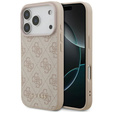 Pouzdro GUESS 4G Metal Gold Logo pro iPhone 17 Pro
