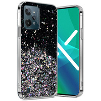 Pouzdro pro Realme C31, Glittery, černé