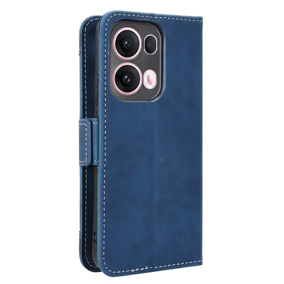 Klopové pouzdro pro Oppo Reno 13 Pro, Card Slot, námořnicky modré