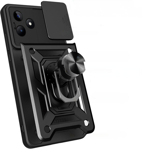 Pouzdro pro Realme Note 50, CamShield Slide, černé