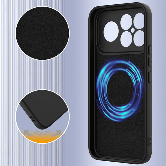 Silikonové pouzdro Lite pro MagSafe pro Xiaomi Poco F8 Ultra