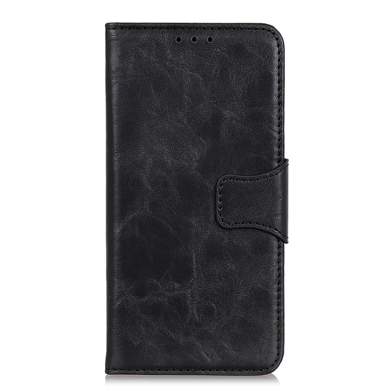 Flipové pouzdro Split Leather Wallet pro OnePlus Nord 2 5G, Split Leather Wallet, černé