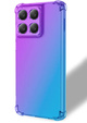 Pouzdro pro Motorola Edge 60 / 60 Fusion, Gradient Dropproof, Fialová / modrá