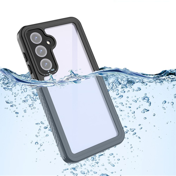 Vodotěsné pouzdro IP68 pro Samsung Galaxy S24 FE, černé