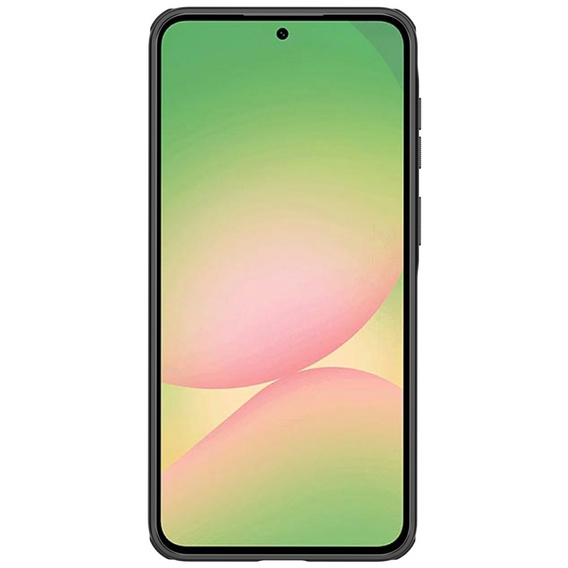 Pouzdro NILLKIN Frosted Shield Pro MagSafe pro Samsung Galaxy A57 5G, průhledné / černé