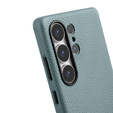 Pouzdro MELKCO pro Samsung Galaxy S25 Ultra, kožené, modré