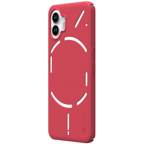 Pouzdro NILLKIN pro Nothing Phone (2), Super Frosted Shield Case, červené