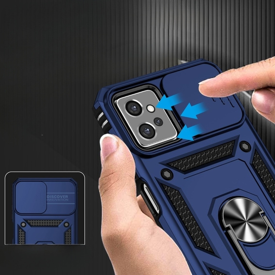 Pouzdro pro Motorola Moto G32, CamShield Slide, modré