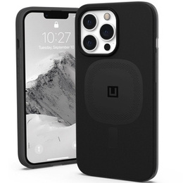 Pouzdro Urban Armor Gear pro iPhone 13 Pro, Lucent MagSafe, černé