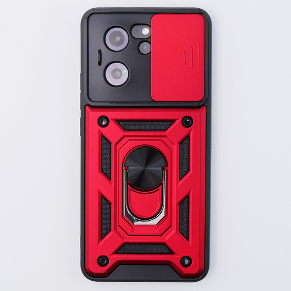Pouzdro pro Xiaomi 13T / 13T Pro, CamShield Slide, červené