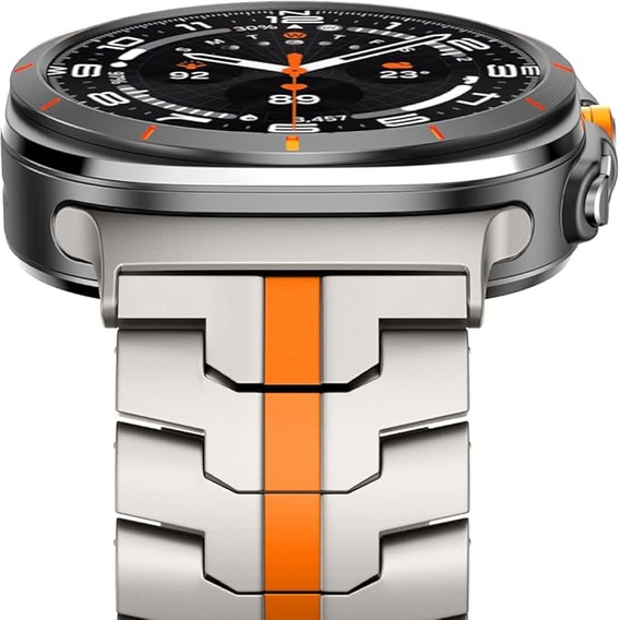 Náramek pro Samsung Galaxy Watch Ultra 47mm (2025 / 2024), černý