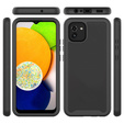Pouzdro pro Samsung Galaxy A03, Shockproof, s fólií, černé