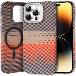 Pouzdro iPhone 14 Pro, Frame Kickstand, pro MagSafe, Sunset Grey