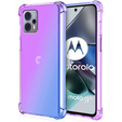 Pouzdro pro Motorola Moto G23 / G13 4G, Gradient Dropproof, Fialová / modrá