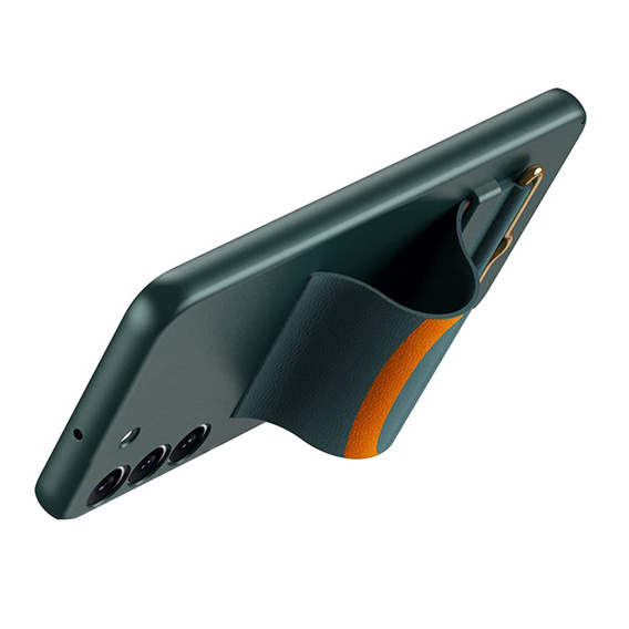 Pouzdro pro Samsung Galaxy S23, GKK Strap Case, zelené