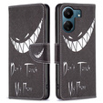 Klopové pouzdro pro Xiaomi Redmi 13C / Poco C65, Wallet, Don't Touch My Phone, modré