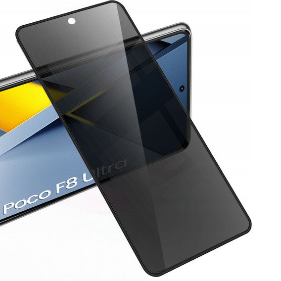 Tvrzené sklo ERBORD Anti-Spy (2 ks) pro Xiaomi Poco F8 Ultra