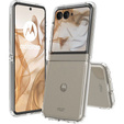 Pouzdro pro Motorola Razr 50 5G / Razr 60 5G, Fusion Hybrid, průhledné