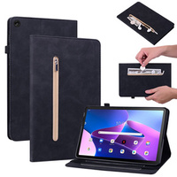 Pouzdro pro Lenovo Tab M10 10.1 Gen 3, Wallet Pen Slot, černé