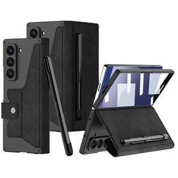 Peněženkové pouzdro s klopou černé pro Samsung Galaxy Z Fold 7 5G