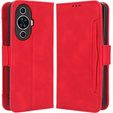 Klopové pouzdro pro Huawei Nova 11 Pro, Card Slot, červené