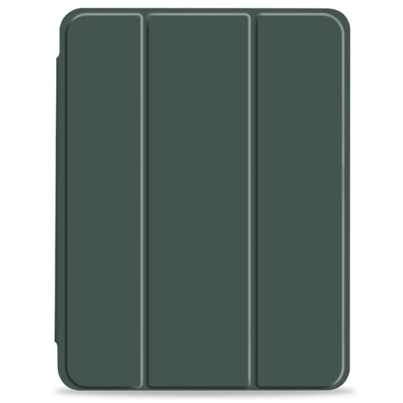 Pouzdro pro iPad Pro 11 2022 / 2021 / 2020, Smartcase Hybrid, se slotem na stylus, tmavě zelené