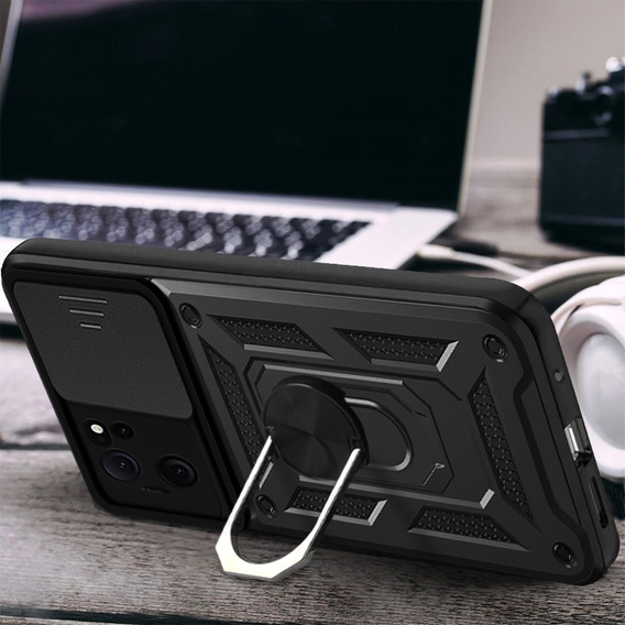 Pouzdro pro Xiaomi 13T / 13T Pro, CamShield Slide, černé