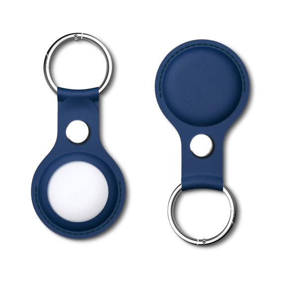 4x pouzdro pro Apple AirTag, PU Leather Grain, 4 barvy