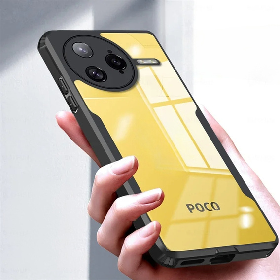 Pouzdro pro Xiaomi Poco F7 Ultra, AntiDrop Hybrid, černé