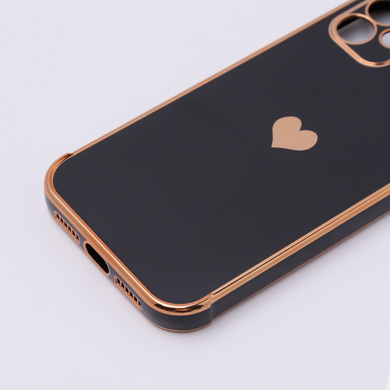 Pouzdro pro Apple iPhone 11, Electro heart, černé