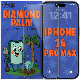 Tvrzené sklo Diamond Palm pro iPhone 14 Pro Max