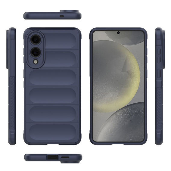 Pouzdro pro Samsung Galaxy S25 Edge, Gaming Shockproof, námořnicky modré