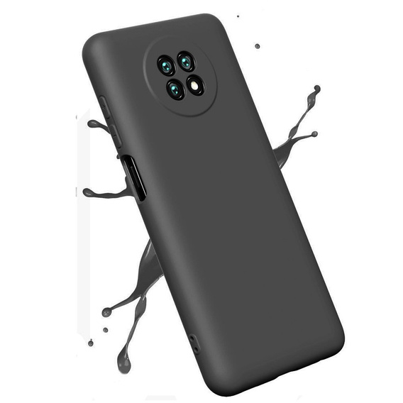 Pouzdro pro Xiaomi Redmi Note 9T 5G, Silicone Lite, černé