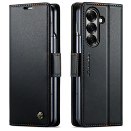 CASEME Litchi Wallet flipové pouzdro pro Samsung Galaxy Z Fold7 5G