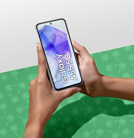 Tvrzené sklo 5D Full Glue Smart Palm pro Samsung Galaxy A35/A55 5G