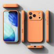 Pouzdro Ringke pro iPhone 17 Pro Max, silikonové magnetické pouzdro MagSafe, mandarinka