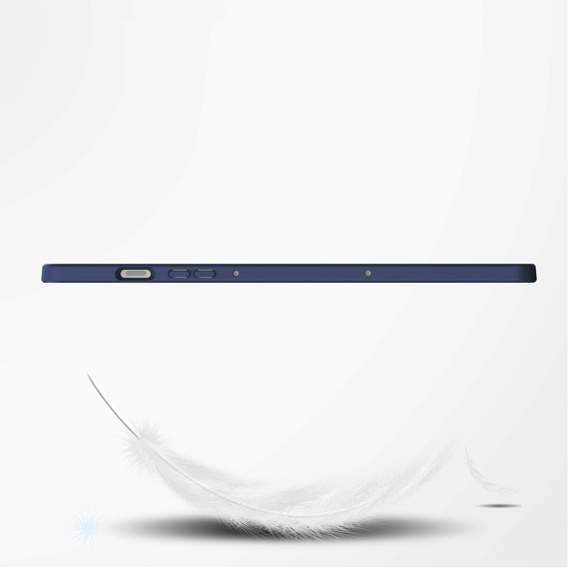 Pouzdro pro Samsung Galaxy Tab S10 Lite / S10 FE / S9 FE, Smartcase Hybrid, se slotem na stylus, námořnicky modré