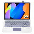 Pouzdro s dotykovou klávesnicí Bluetooth pro Lenovo Idea Tab 11" 2025 TB336FU TB336ZU, fialové