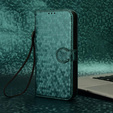 Flipové pouzdro pro Realme Note 70T 4G, Wallet Rhombus, zelené