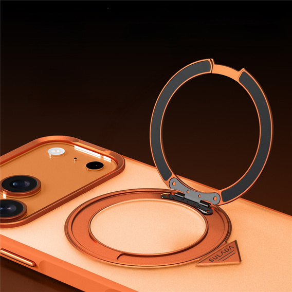 SULADA Magnetic Matte - pouzdro MagSafe se stojánkem pro iPhone 17 Pro