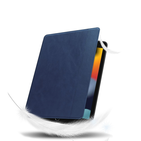 Pouzdro pro iPad 10.2 2021 / 2020 / 2019, Business Card and Pen Slot, modré