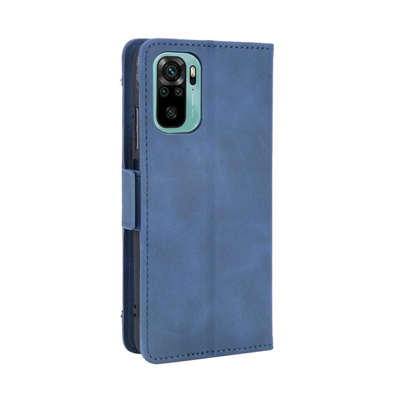 Klopové pouzdro pro Xiaomi Redmi Note 10/10S, Card Slot, modré