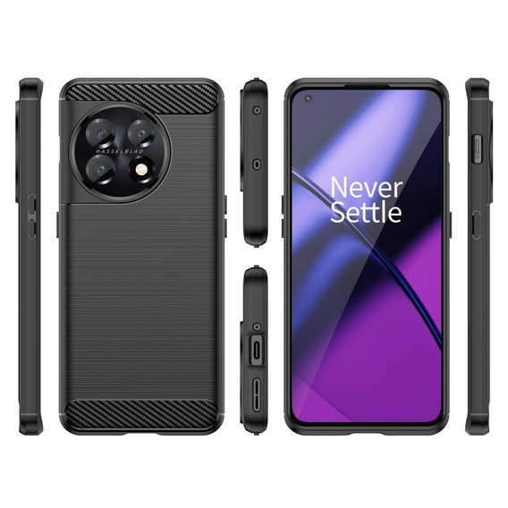 Pouzdro pro OnePlus 11 5G, Carbon, černé
