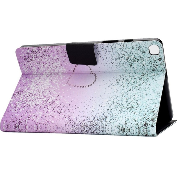 Pouzdro pro Samsung Galaxy Tab A7 Lite 8.7 T220 / T225, Origami, hearts