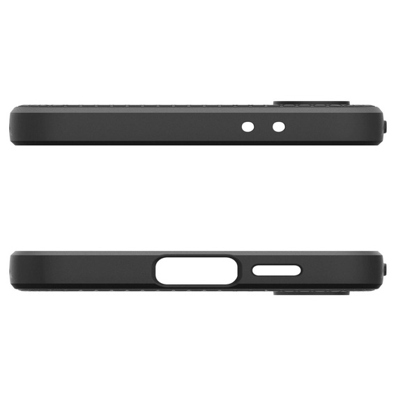 Pouzdro Spigen pro Samsung Galaxy S24 FE, Liquid Air, černé + 9H tvrzené sklo