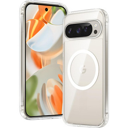 Pouzdro pro Google Pixel 9 Pro XL, Fusion Hybrid, pro MagSafe, průhledné