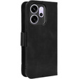 Klopové pouzdro pro Oppo Reno 14F, slot na karty, peněženka, černé