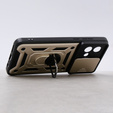 Pouzdro pro Motorola Moto G84 5G, CamShield Slide, zlaté